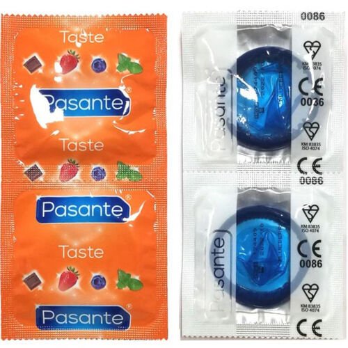 pasante préservatifs saveur 3/12/144/288 unités
