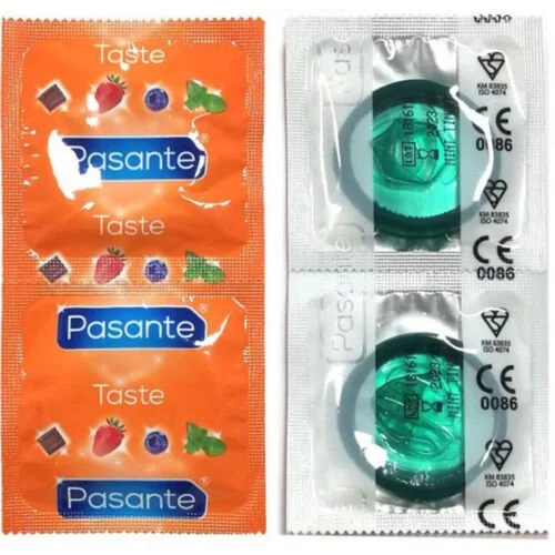 pasante préservatifs saveur 3/12/144/288 unités