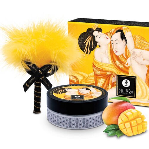 shunga-kit de poudre de massage comestible