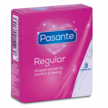 pasante préservatifs gamme régulière 3/12/144 unités