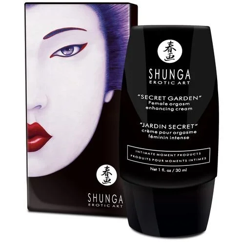 Shunga -crème d'orgasme féminin intense jardin secret
