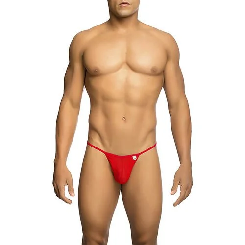 string transparent rouge S-M/L-XL
