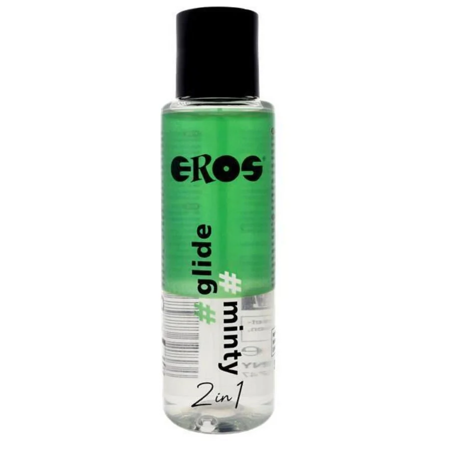 lubrifiant 2 en 1 glide menthe à base de silicone 100ML
