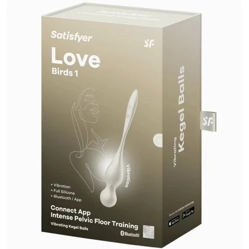 Satisfyer-balles vibrantes de kegel love birds 1 et 2