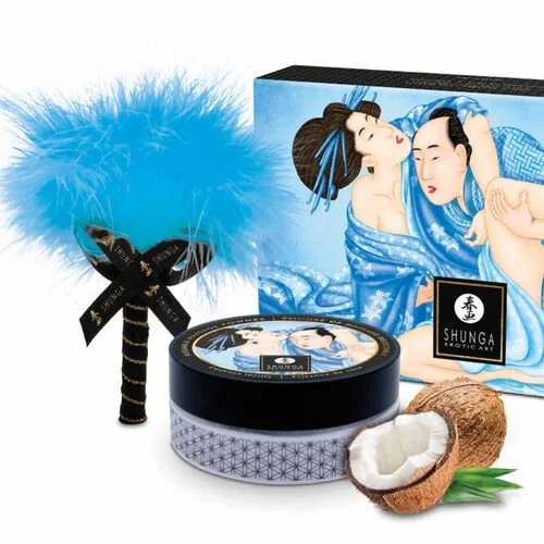 shunga-kit de poudre de massage comestible