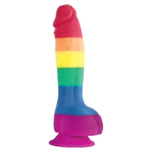 dildo drapeau LGBT 15 cm ou 19cm