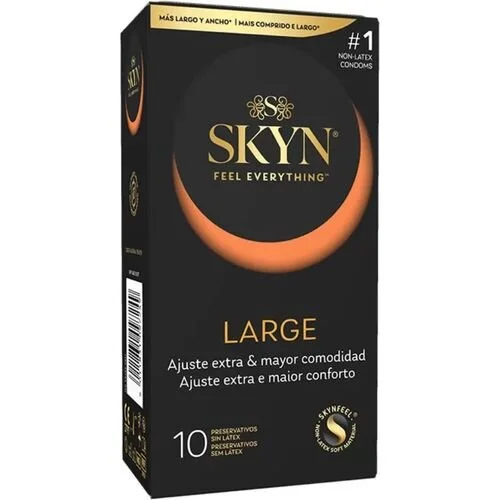 skyn grand préservatifs à ajustement supplémentaire 10 unités