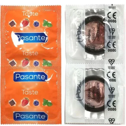 pasante préservatifs saveur 3/12/144/288 unités