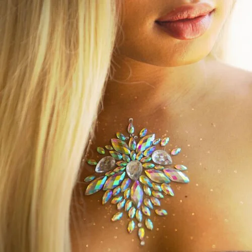 bijoux de corps adhésif