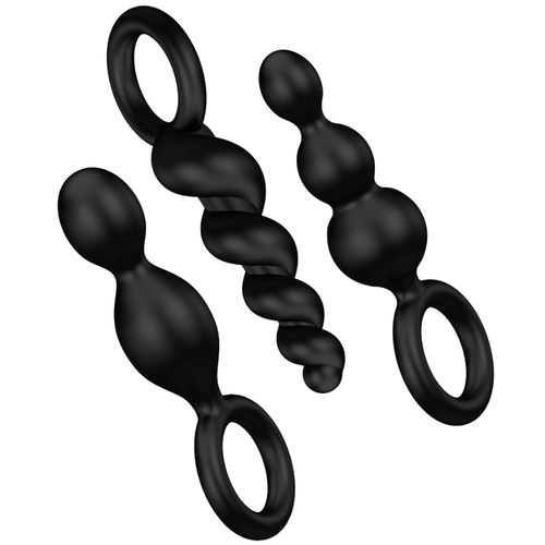 Satisfyer-jeu de bouchons anal 3 pièces