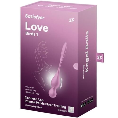 Satisfyer-balles vibrantes de kegel love birds 1 et 2