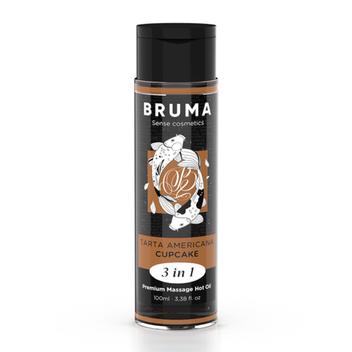 bruma huille de massage effet chaleur saveur 100ML