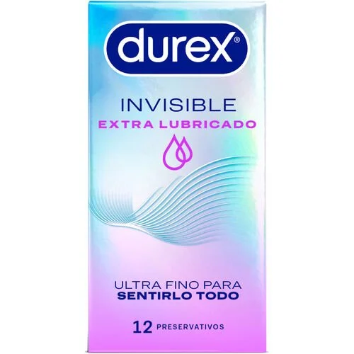 durex invisible 3/12 unités