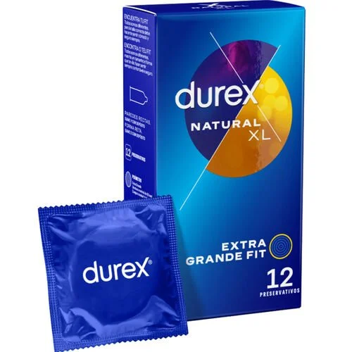 durex natural XL 12/144 unités