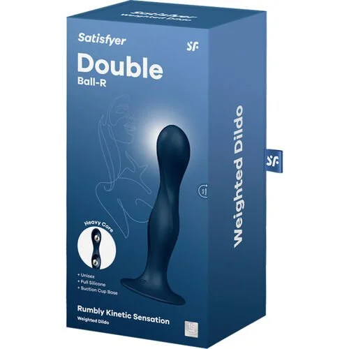 Satisfyer-dildo en silicone double ball