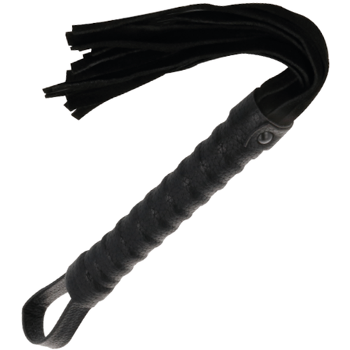 fouet avec manche en cuir