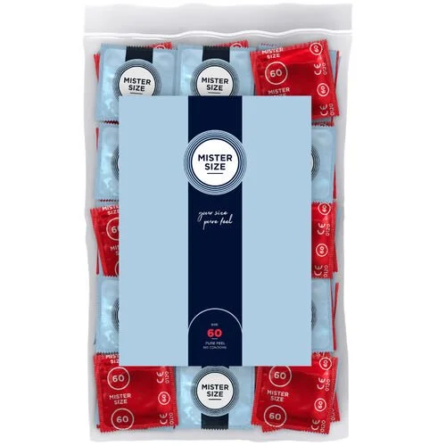 préservatifs a l'unité mister size taille XS/S/M/L/XL/2XL/3XL