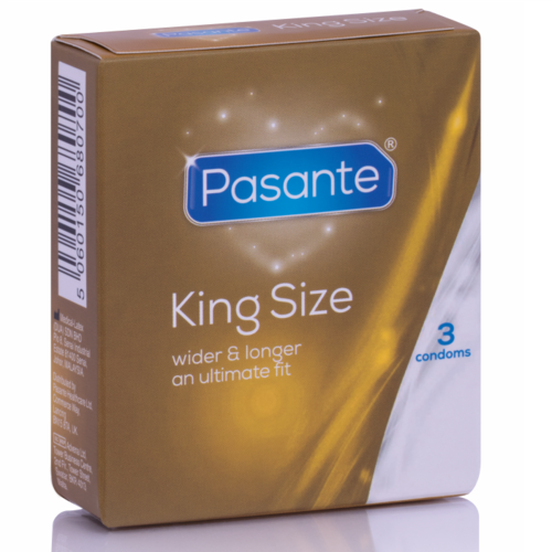pasante préservatifs king size 3/12/144 unités