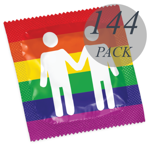 pasante préservatifs format gay pride 144 unités