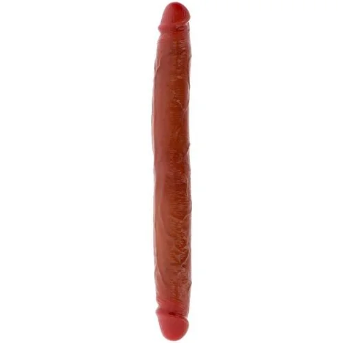 double gode réaliste caramel