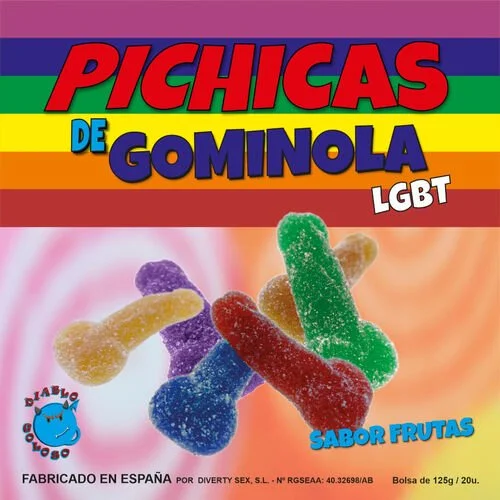 Bonbons ou sucette LGBT+