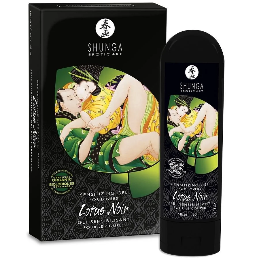 Shunga-crème sensibilisante lotus noir 60 ml