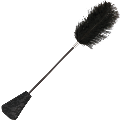 fouet plume d'amour noir 56 cm