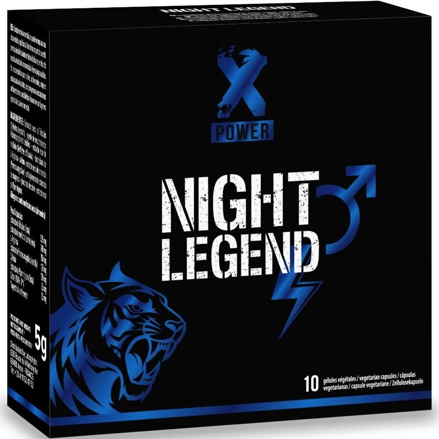 night legend stimulant à action rapide pour l'érection et la performance 10 capsules