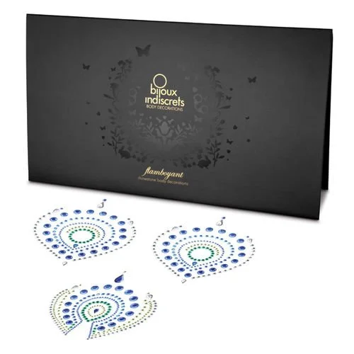 bijoux autocolant tétons et sexe