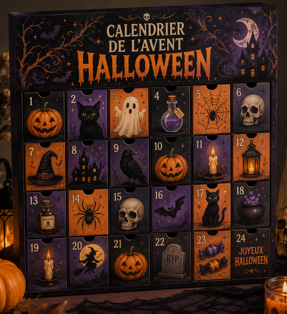 🎃👻 Le Calendrier de l'Avent Halloween 👻🎃
