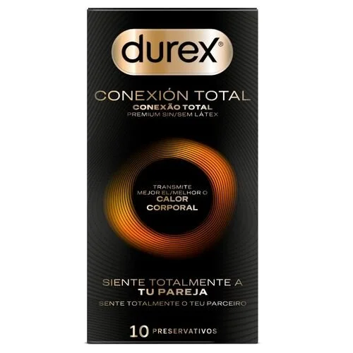 durex connexion totale ultra fine plus sans latex 10 unités normal ou XL