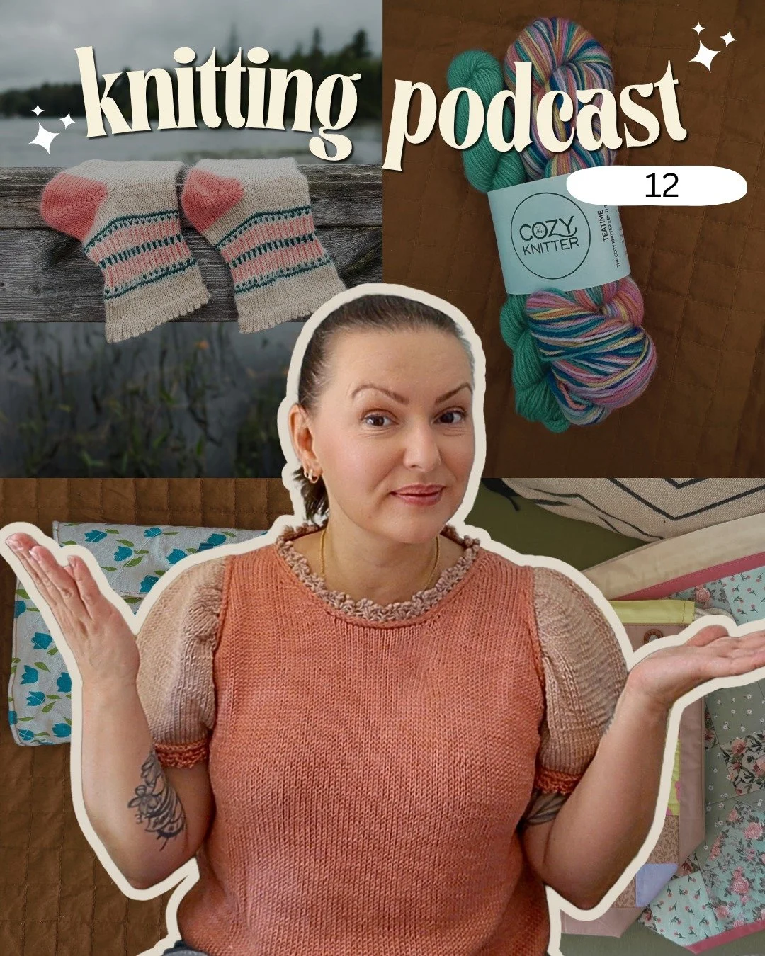 A new knitting podcast is up! 

This one has a little bit of everything: finished objects, a haul from the KW Knitters Fair, current WIPs, and plans for some new designs.

But the biggest news is that Lakebound Socks are officially released! 🧦

I ch