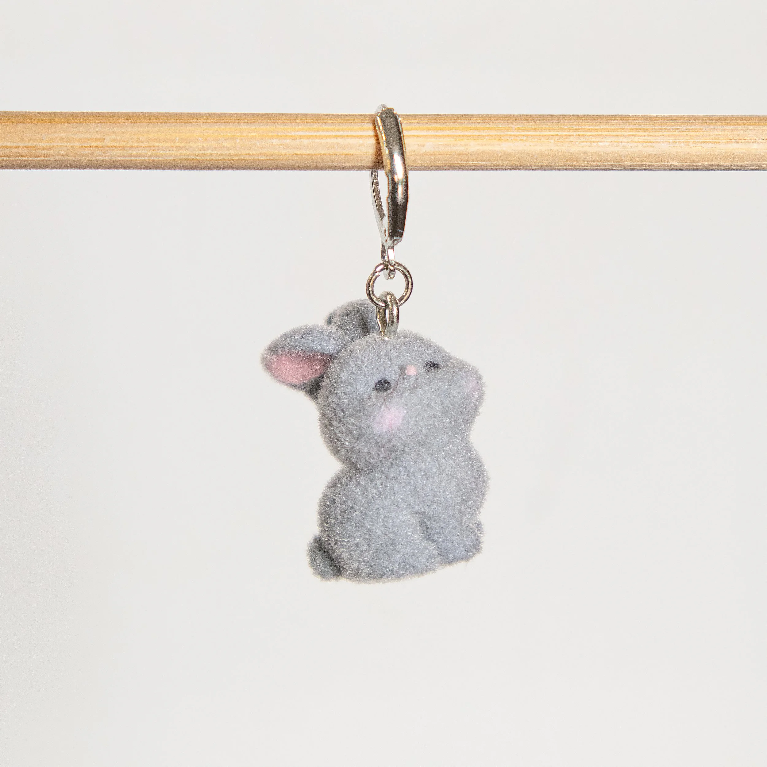 Fuzzy Bunny Stitch Marker