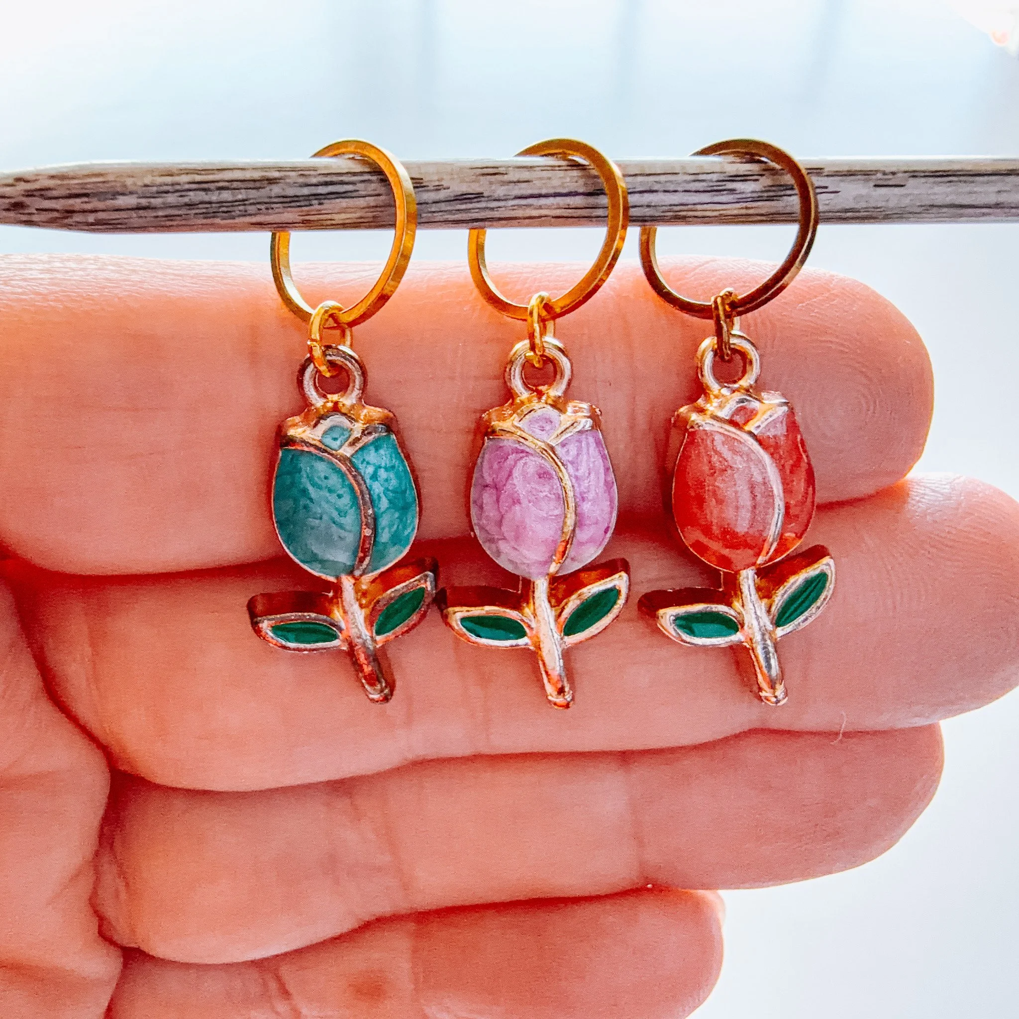 Tulip Stitch Markers