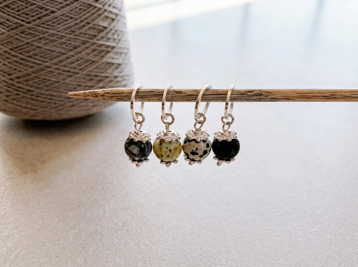 Stone Stitch Markers