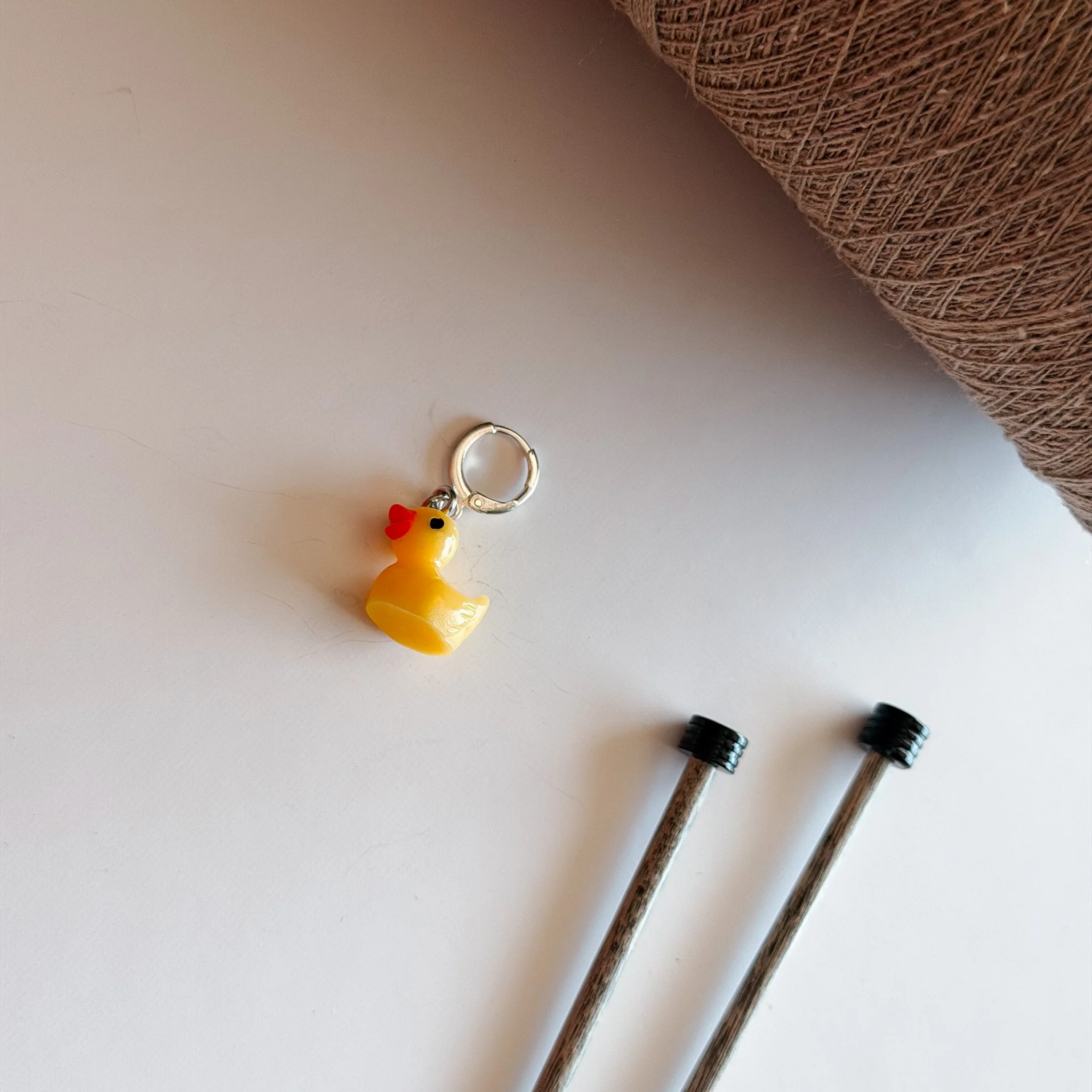 Rubber Duck Stitch Marker