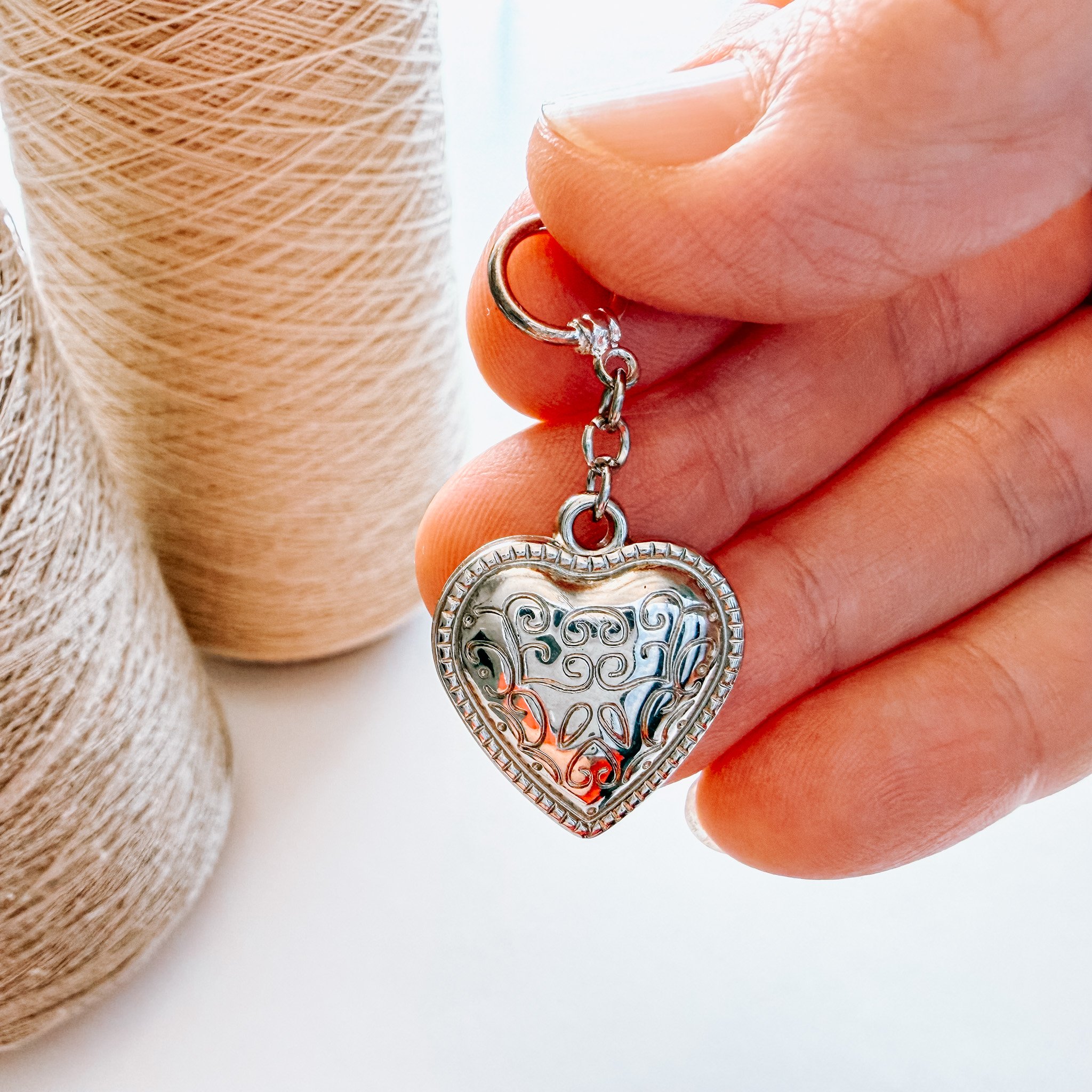 Heart Stitch Marker
