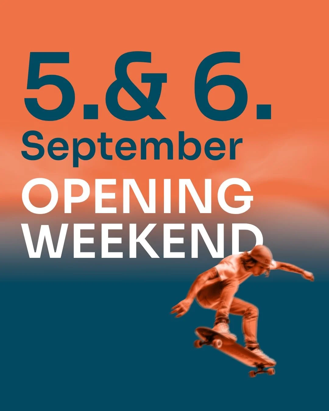 READY TO MOVE? Der Startschuss f&auml;llt.
Am 5. &amp; 6. September feiern wir das grosse MOVECITY Opening Weekend! 🚀
Zwei Tage voller Action, Sport, Shows und guter Vibes &ndash; die perfekte Gelegenheit, das ganze MOVECITY mit all unseren Move &am