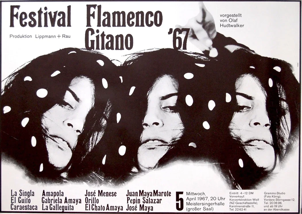 Festival Flamenco Gitano ´67 (Querformat)