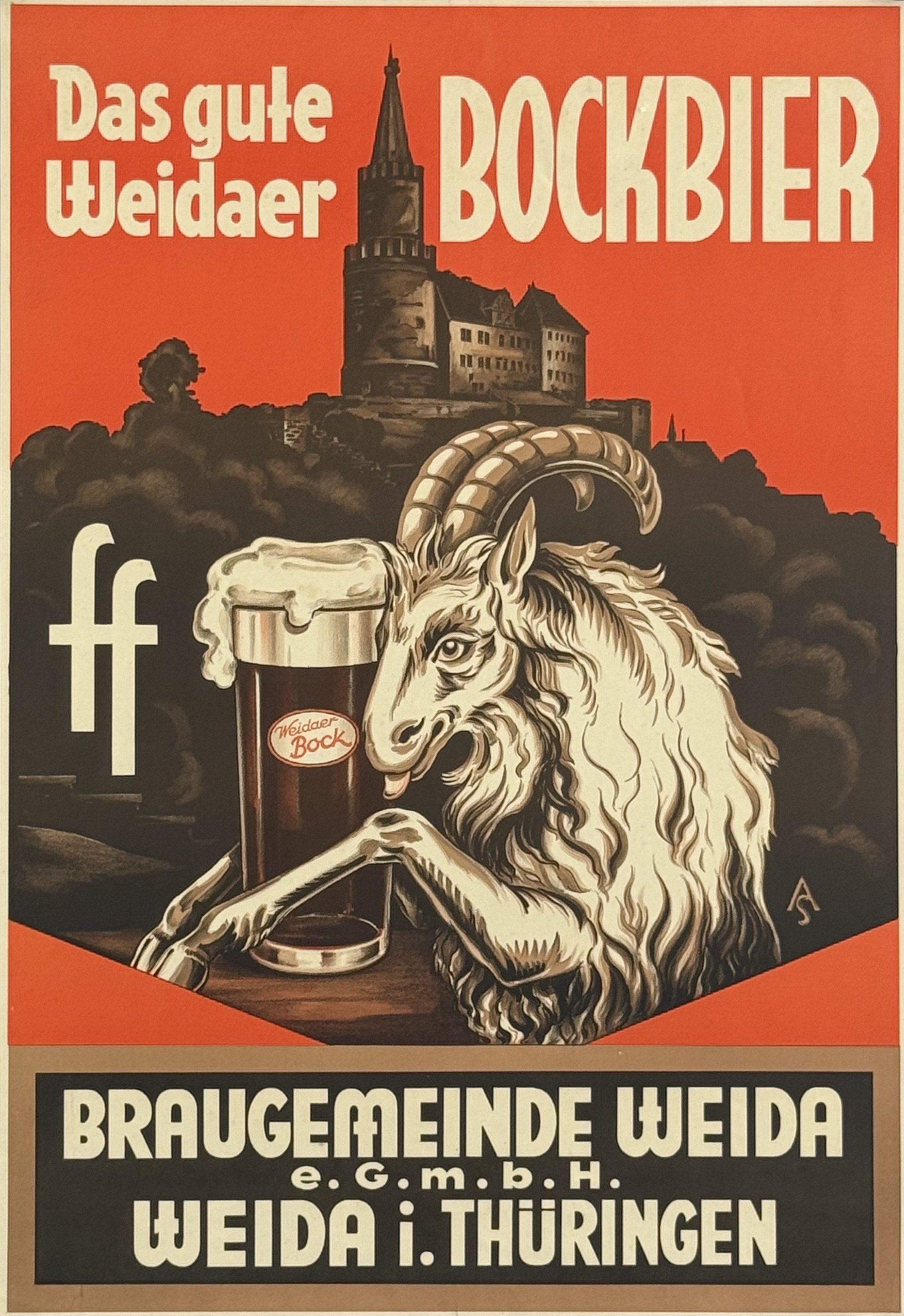 Das gute Weidaer Bockbier