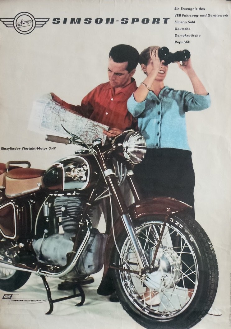 Simson-Sport Motorrad