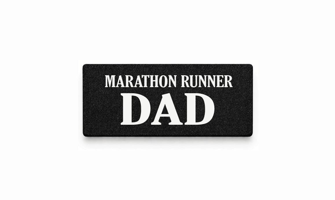 Marathon Runner DAD - Spectator Patch