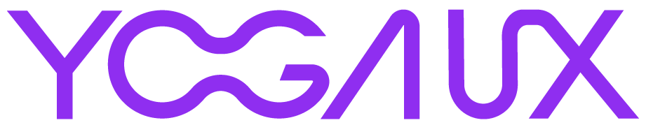 Yogamix logo with purple text on a white background.