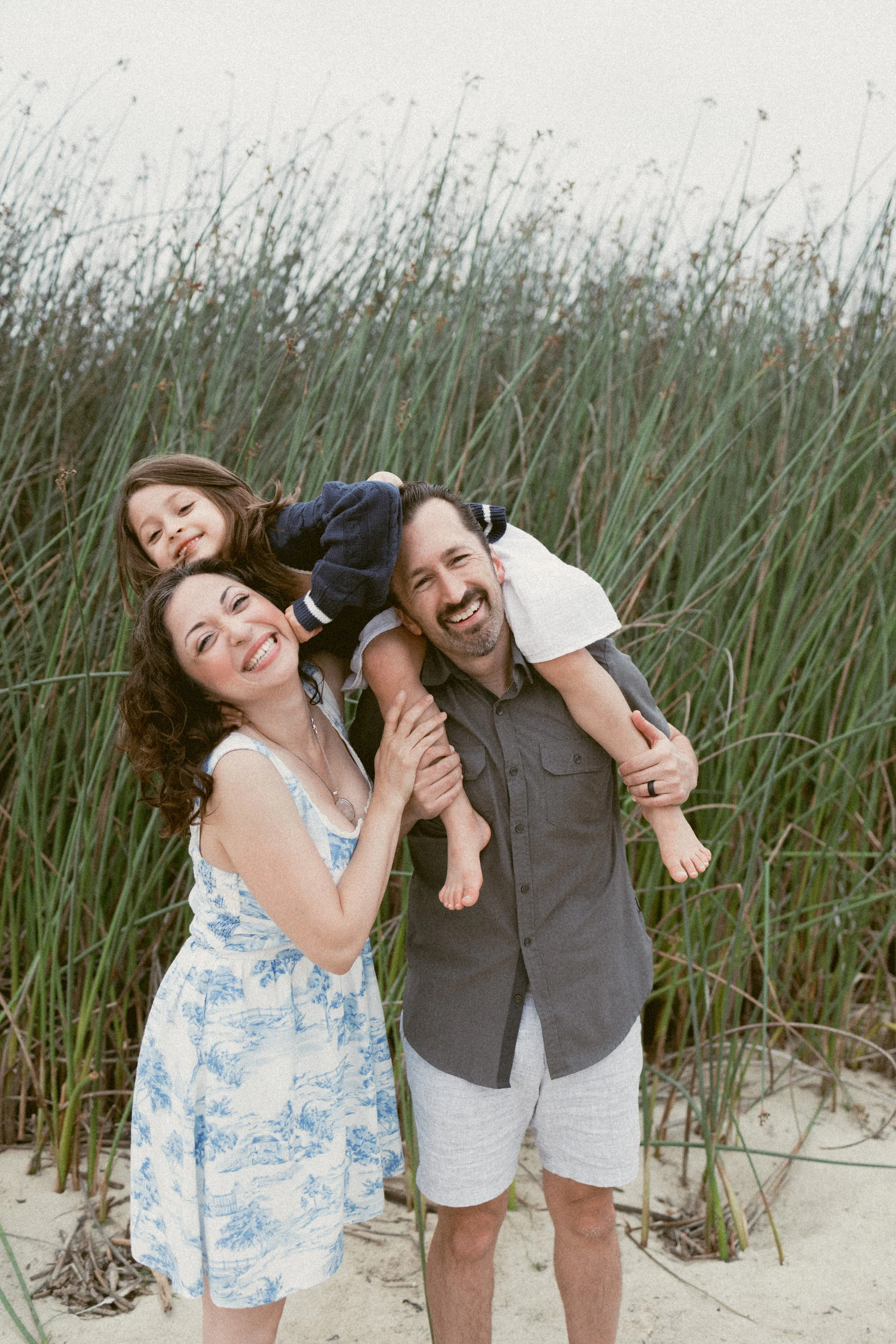 Owner, Connie Carey with daughter and husband