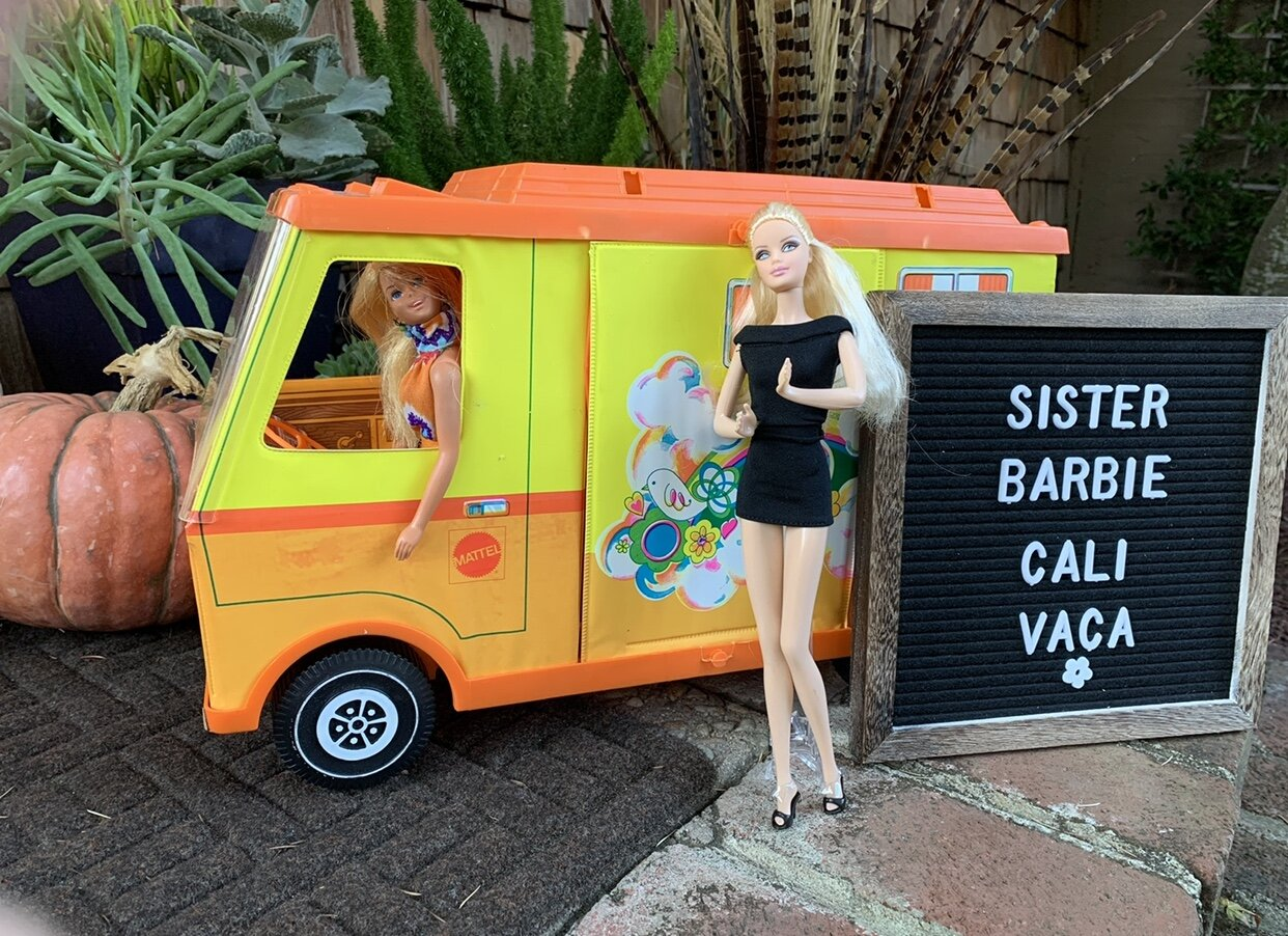 Vintage Barbie Camper