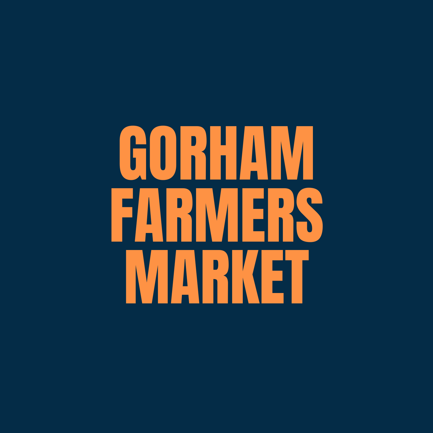 Gorham Farmer's Market