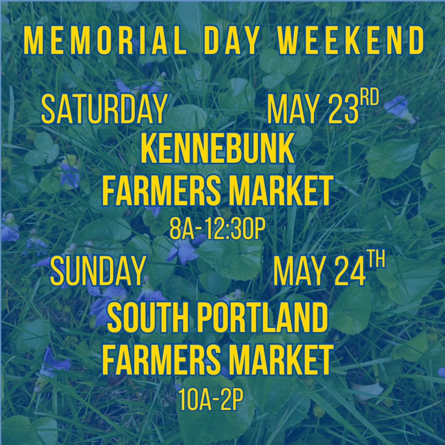 FIND US THIS LONG WEEKEND
WE'LL HAVE ALL YOUR FAVORITE MIXERS!
SUN TEA KITS!
PLUS MORE RHUBARB RASPBERRY!

Whether you will be in the garden or gathering with friends and family, we have you covered!

See you Saturday @kennebunkfarmersmarket
&amp; Su