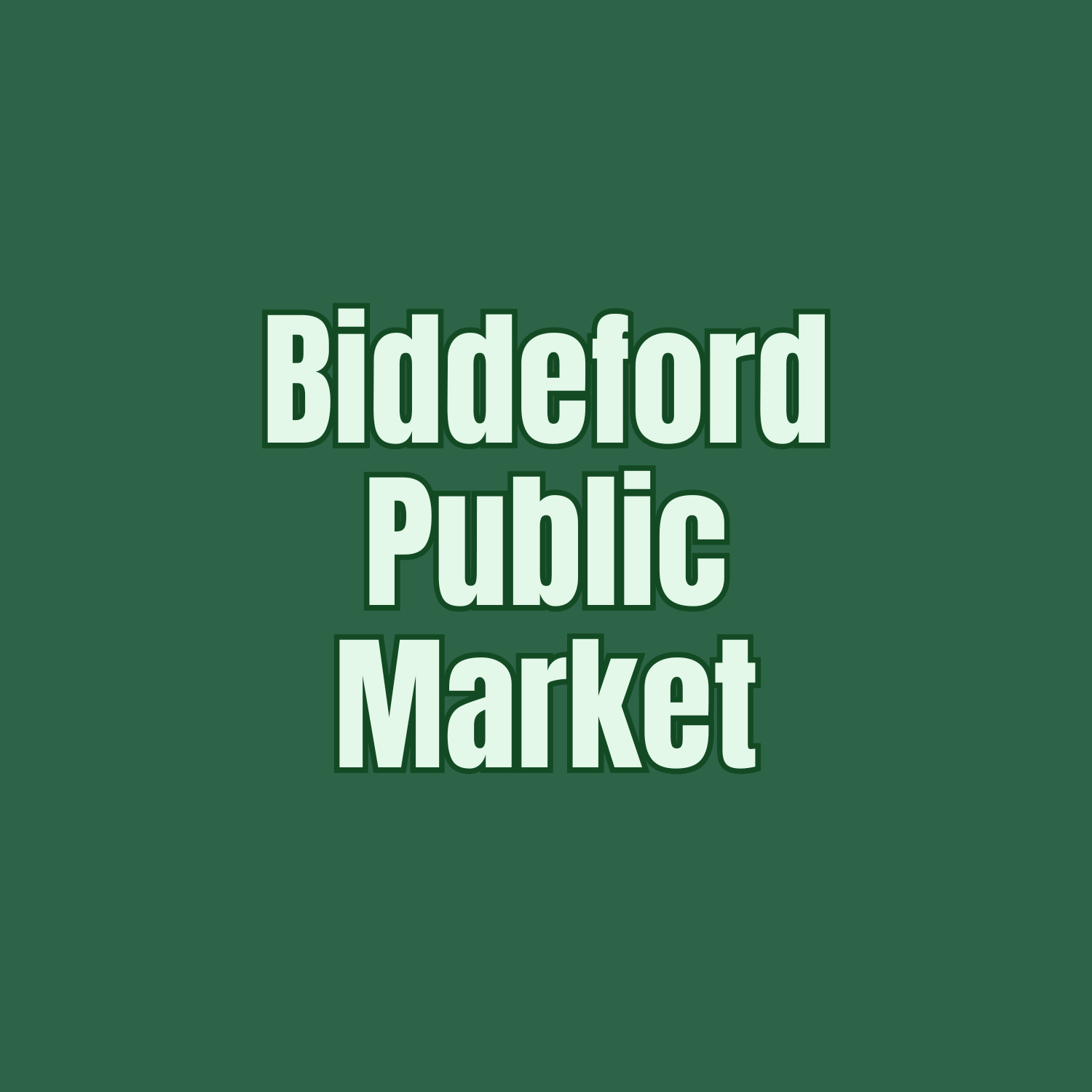 Biddeford Public Market