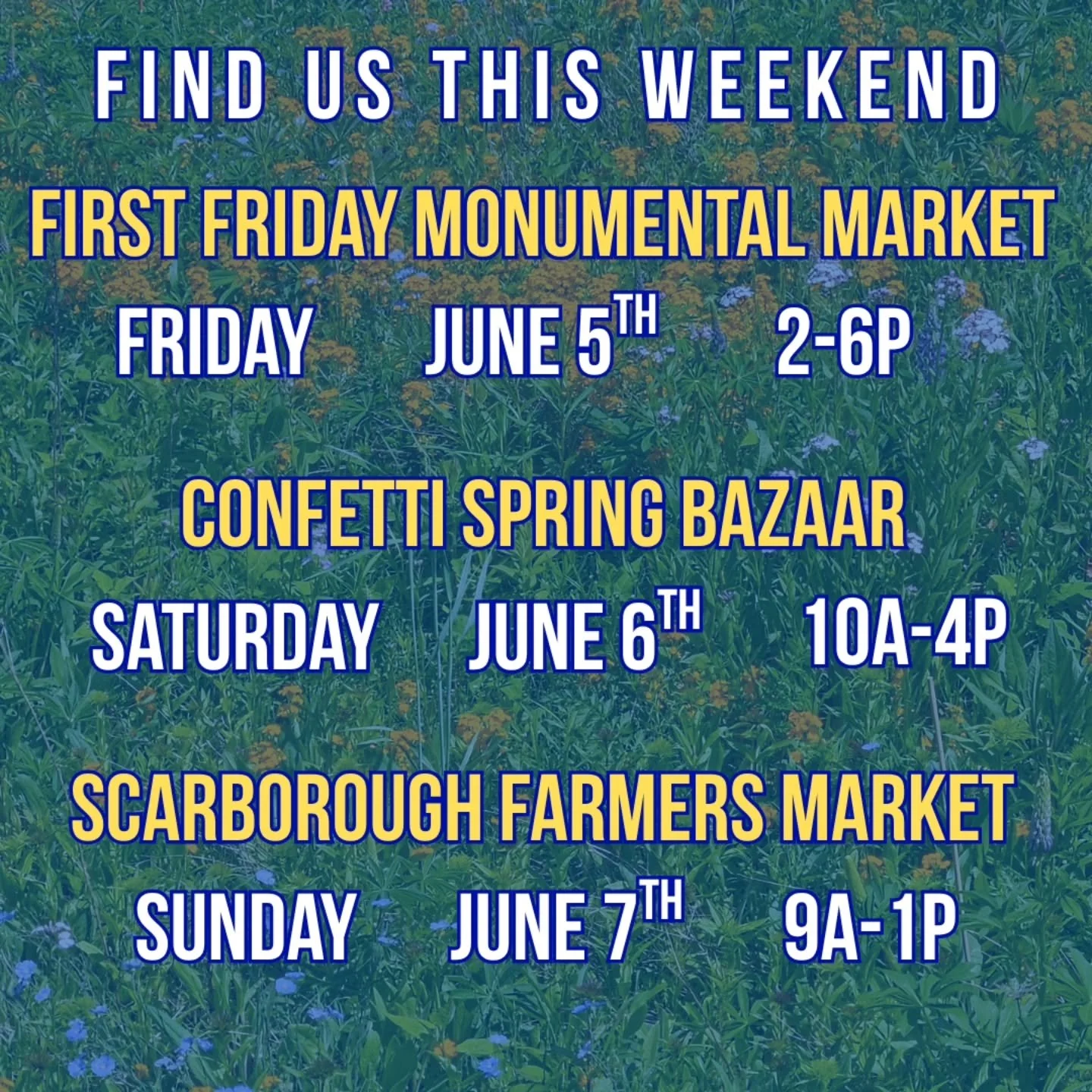 PACKED WEEKEND FOR YA! 
We'll be slinging all our classics, sun tea kits, merch &amp; more RHUBARB SNAP PUNCH all weekend long!

First up FRIDAY find us right in the heart of Portland at Monument Square during First Friday Artwalk!

Then SATURDAY @co