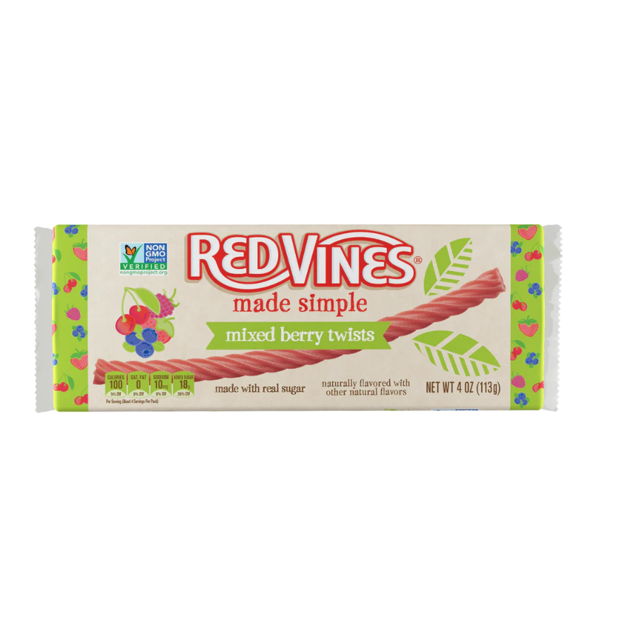 Red Vines Made Simple Berry Twists 4oz
